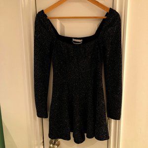 Black Sparkly Romper
